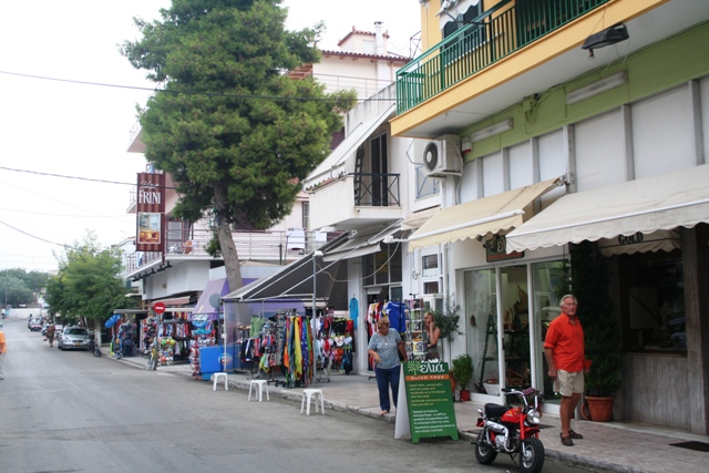 Tolo - The main street is popular with visitors for shopping